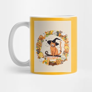 Kitty Cat Halloween Mug